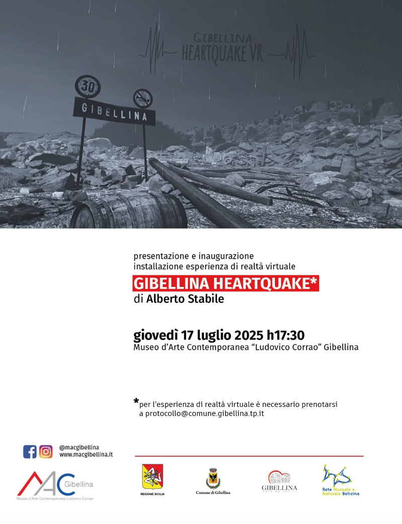 Gibellina Heartquake: una storia contemporanea in realtà aumentata